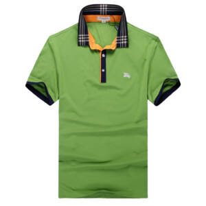 Camiseta Polo Verde Burberry