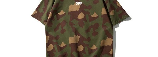 Camiseta camuflada Off White