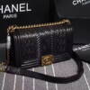 Chanel bolsa de couro Chanel