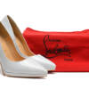 Christian Louboutin Sapato meia pata de Couro