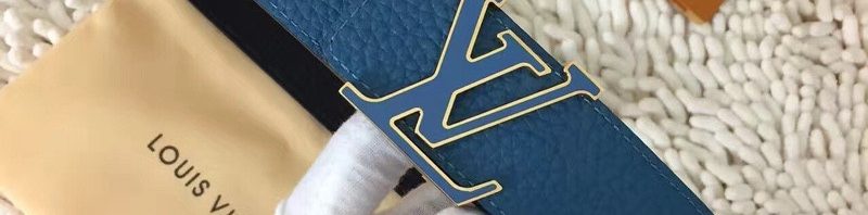Cinto Azul Louis Vuitton