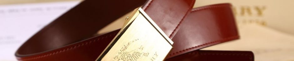 Cinto Couro Burberry