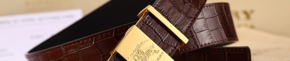 Cinto Couro Burberry