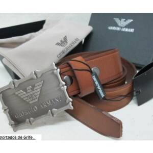 Cinto Couro Giorgio Armani