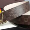 Cinto Couro Louis Vuitton
