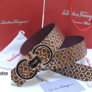 Cinto Feminino de Couro Salvatore Ferragamo