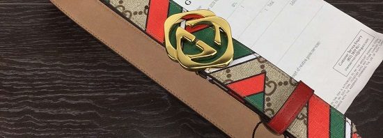 Cinto Gucci nova coleção