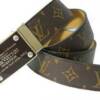 Cinto Marrom Couro Louis Vuitton