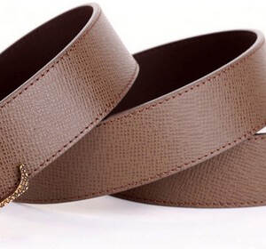 Cinto Marrom em Couro Louis Vuitton