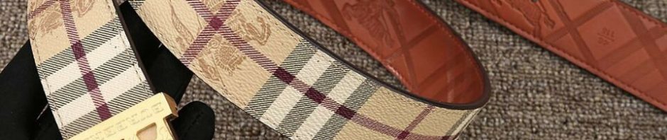 Cinto Xadrez Burberry