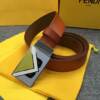 Cinto couro Fendi