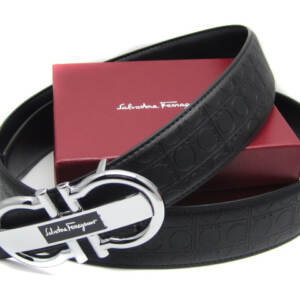 Cinto de Couro Masculino Salvatore Ferragamo