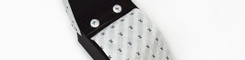 Gravata Abotoaduras Lenço Louis Vuitton