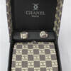 Gravata e Abotoadura Chanel