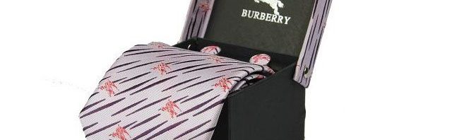 Gravata+Abotoaduras Burberry