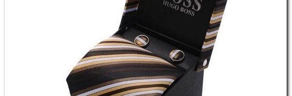 Gravata+Abotoaduras Hugo Boss