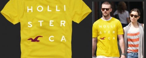 Hollister Camiseta Masculina