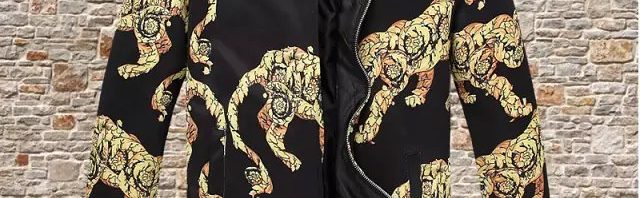 Jaqueta com estampa Versace
