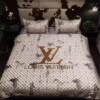 Kit Coordenado Jogo de Cama 4 Pçs. Casal King Size Louis Vuitton