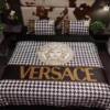 Kit Coordenado Jogo de Cama King Size Versace 4 Peças