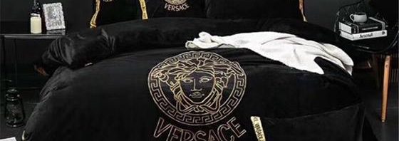 Kit Coordenado Jogo de Cama King Size Versace 4 Peças