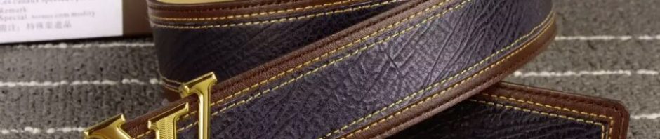Louis Vuitton Cintos de Couro Louis Vuitton