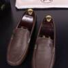 Mocassim Couro Hermes