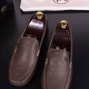 Mocassim Couro Hermes