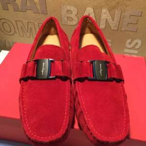 Mocassim Vermelho Salvatore Ferragamo