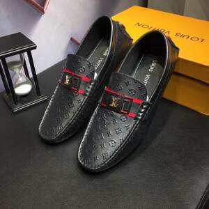 Mocassim em couro Louis Vuitton