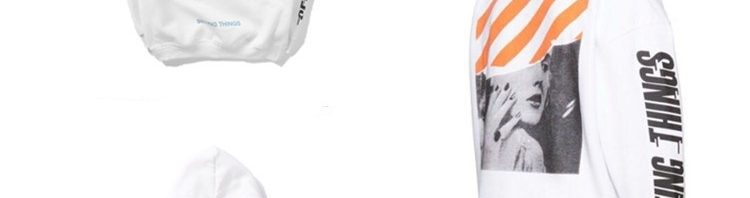 Moletom com capuz Off White