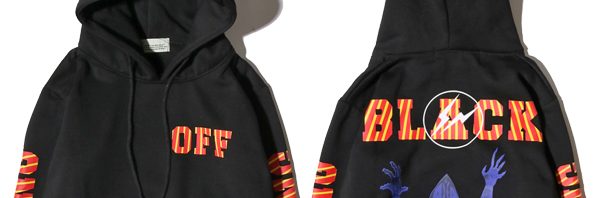 Moletom com capuz Off White