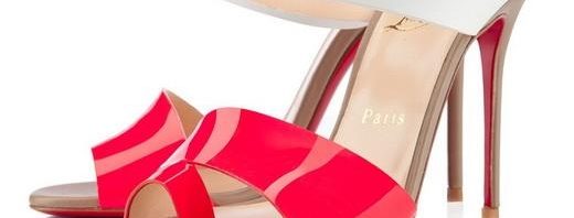 Sandália Christian Louboutin Pettico 10cm. coleção 2019