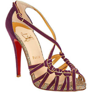 Sandália Couro Christian Louboutin