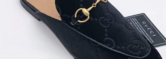 Sandália Mule chinelo slipper couro Gucci