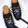 Sandália Mule chinelo slipper couro Gucci