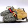 Sandália Mule chinelo slipper couro Gucci