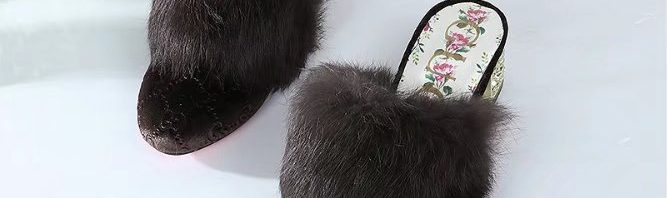 Sandália Slipper de couro 'Princetown Gucci