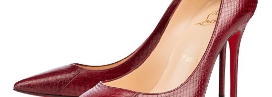 Sapato Christian Louboutin Decollete 554 10cm.