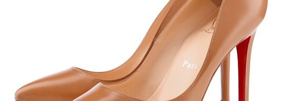 Sapato Christian Louboutin Pigalle Blush 10cm.