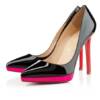 Sapato Christian Louboutin Pigalle Plato meia pata 12cm.