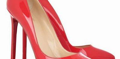 Sapato Christian Louboutin Pigalle Vermelho 12cm.