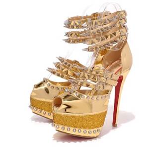 Sapato Couro Christian Louboutin