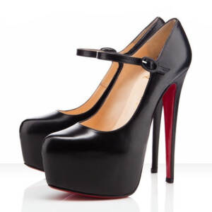 Sapato Mary Jane Plataforma 15cm. Christian Louboutin