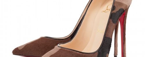 Sapato Salto 12cm. So Kate Camuflado Christian Louboutin