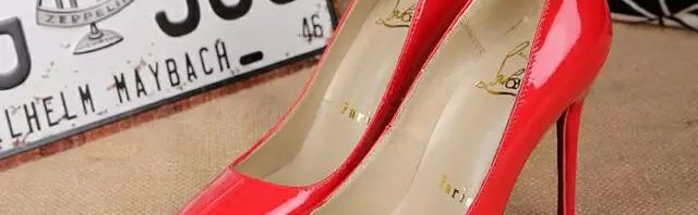 Sapato Salto Alto Vermelho Christian Louboutin 10cm.