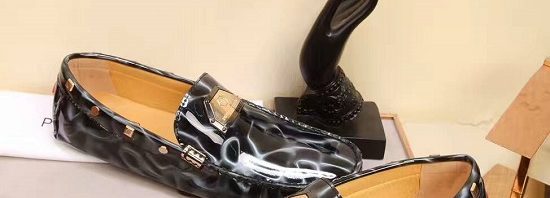 Sapato mocassim em couro Philipp Plein