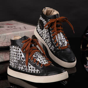 Tênis Cano Alto Christian Louboutin