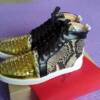 Tênis Cano Alto Christian Louboutin