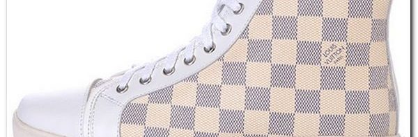 Tênis Cano Alto Couro Louis Vuitton (Pronta Entrega)